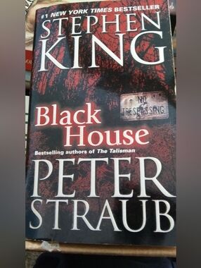 Stephen King & Peter Straub "Black House" Paperback - Black/Red